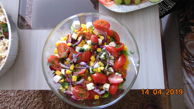 Sałatka z serem Feta