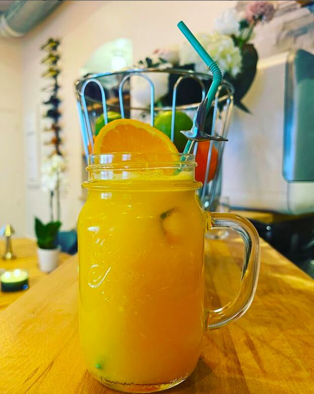 Jus d'orange pressé