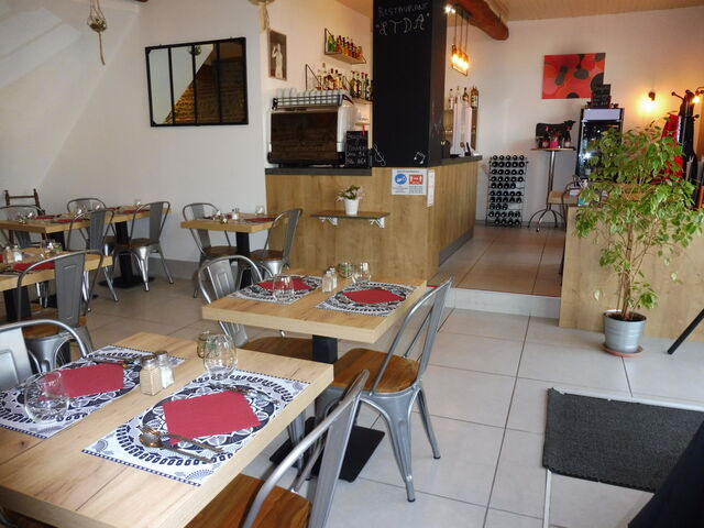 L'entrée du restaurant