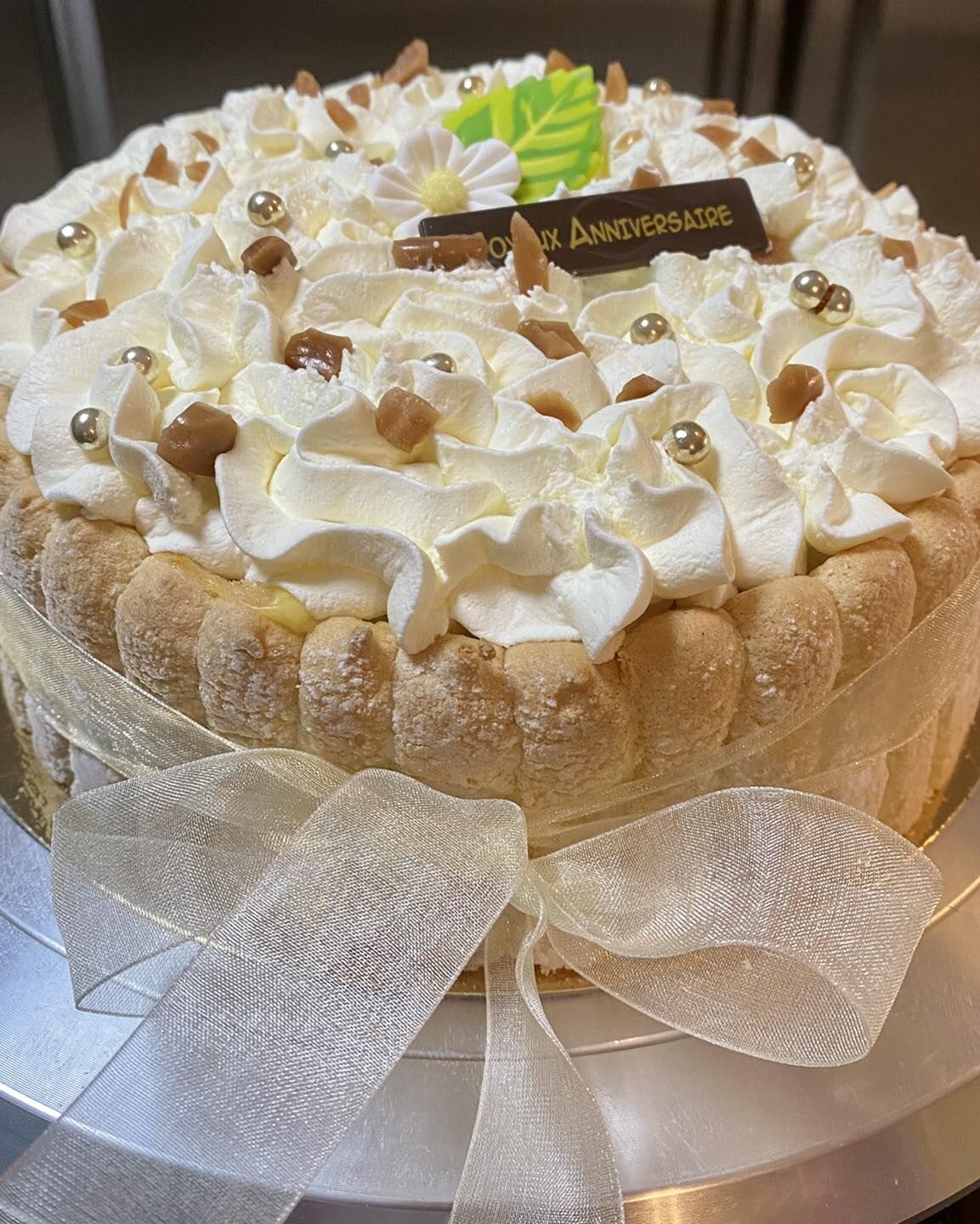 Charlotte poire & caramel