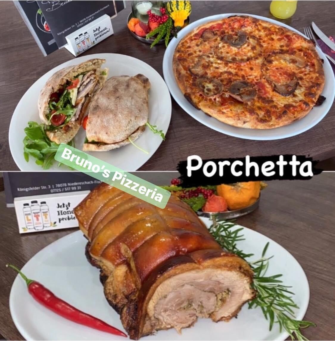 Porchetta~ Schweinebauch mit Kräuterfüllung ~