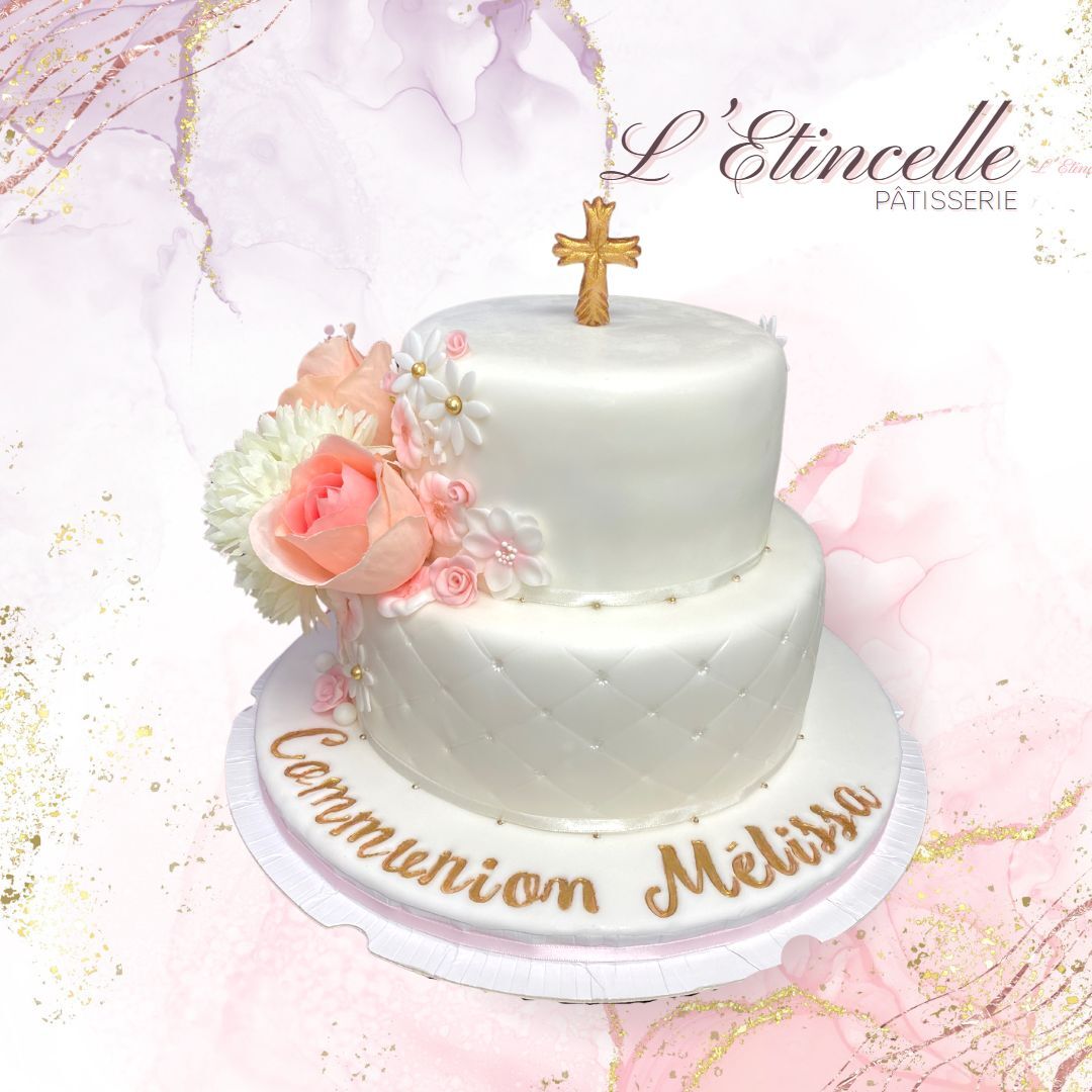 Pièce montée cérémonie religieuse