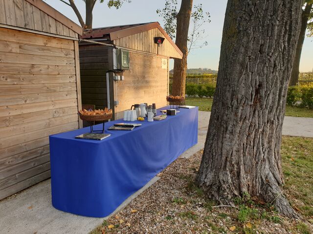 Buffet PDJ poir les ventes de yearling à St Cloud