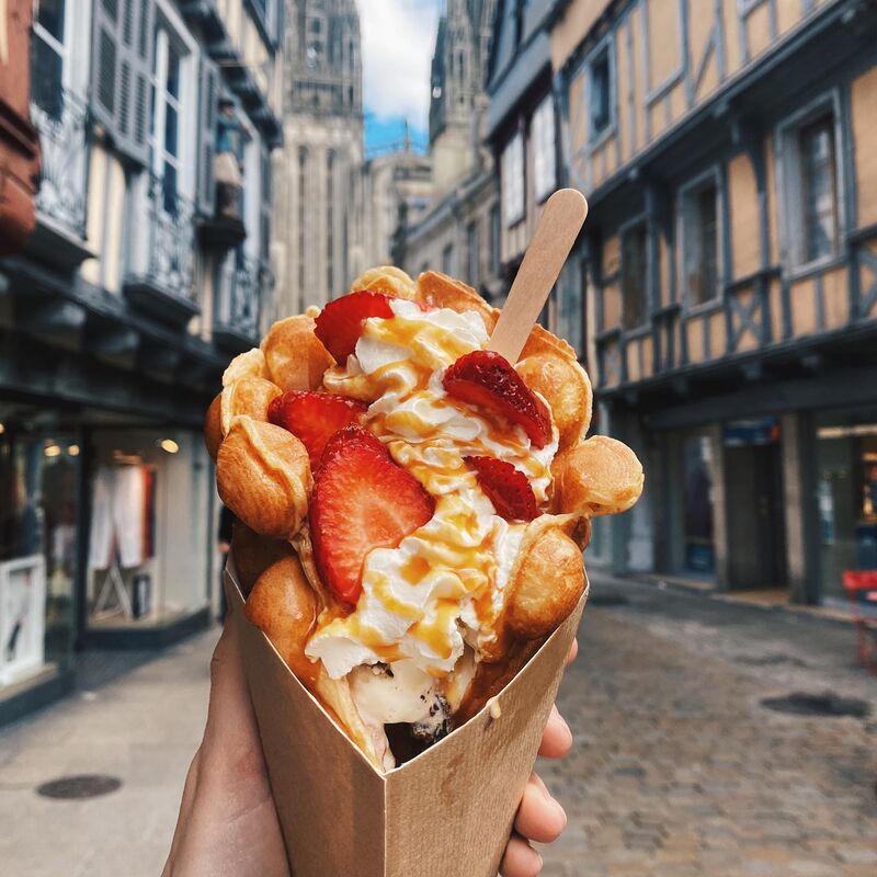 Bubble waffle