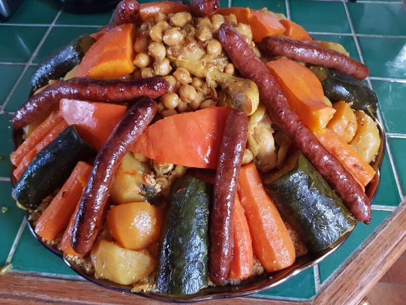 couscous poulet Merguez