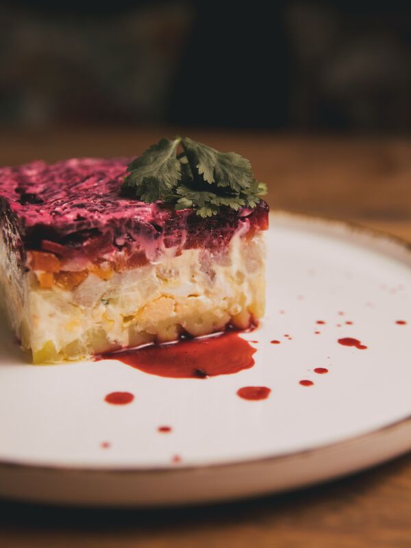 Śledzik pod pierzynką