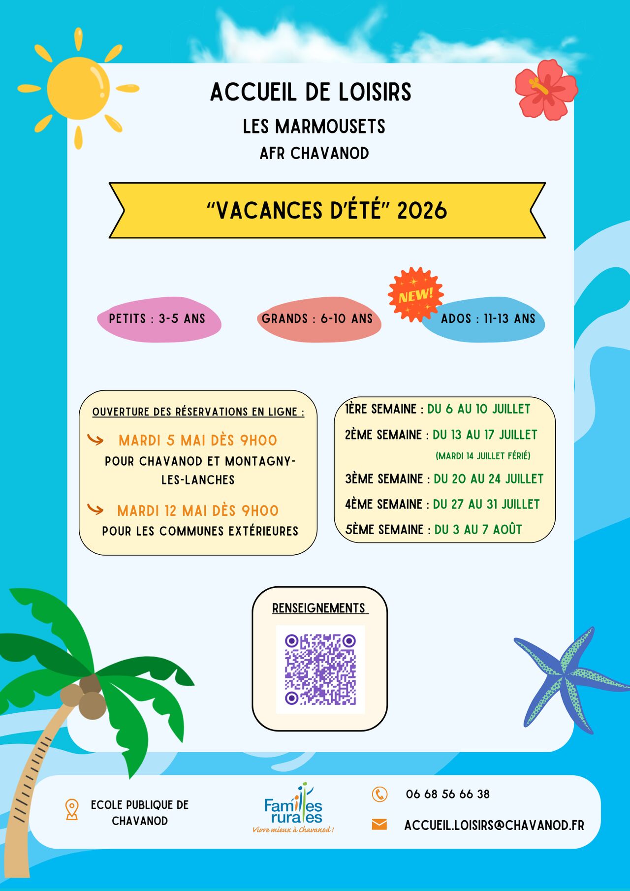 🌴Vacances d'Été 2026🌴