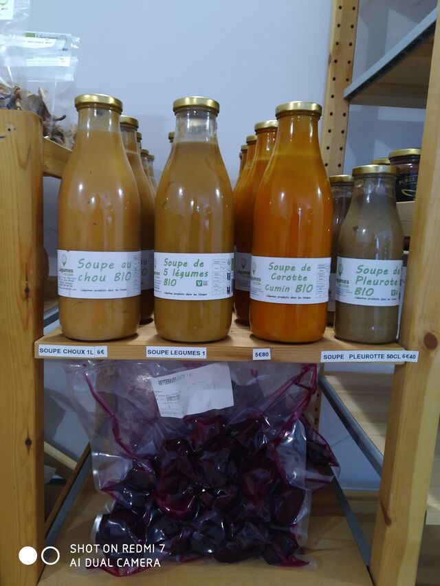 Soupes et betteraves