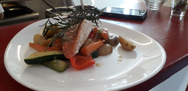 Filet de Sébaste sur Légumes croquants