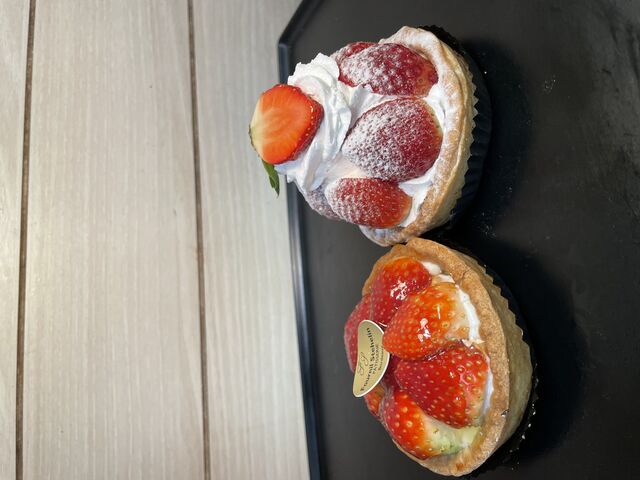 Tartelette fraise ou fraise chantilly 