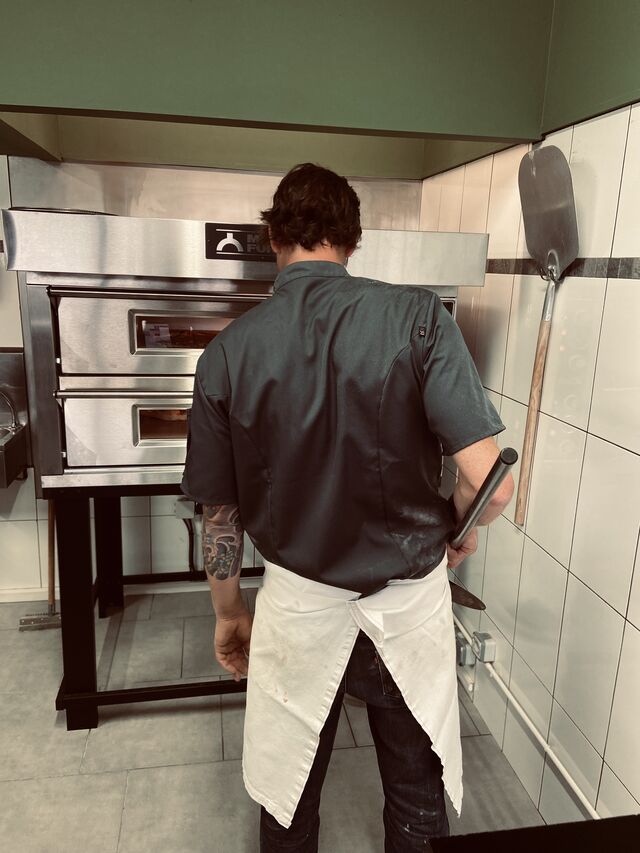 Cuisson des pizzas à 350°