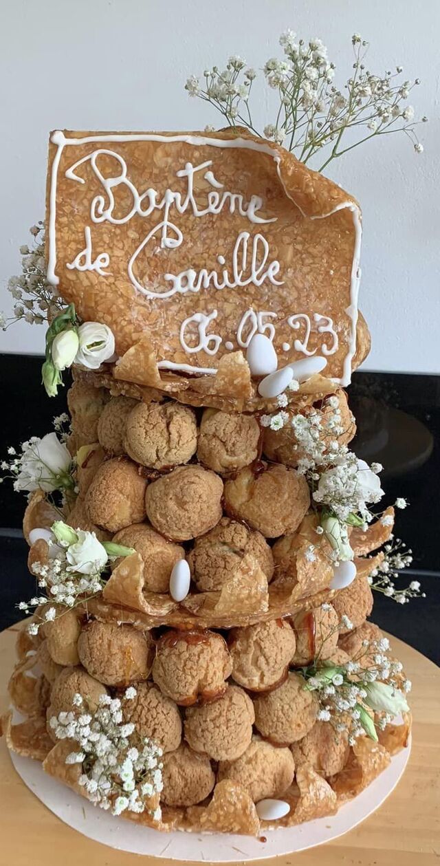 Pièce Montée Chou Nougatine