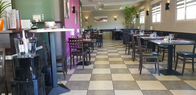 L'intérieur du restaurant