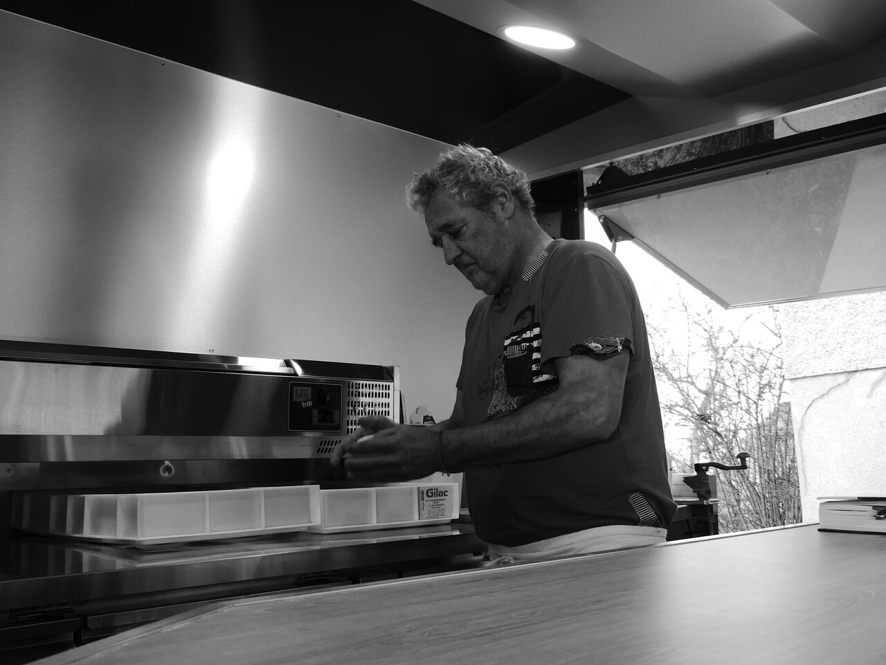 Façonnage des boules de pâte