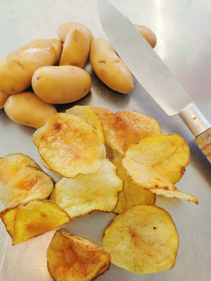 Frites rondelles maison