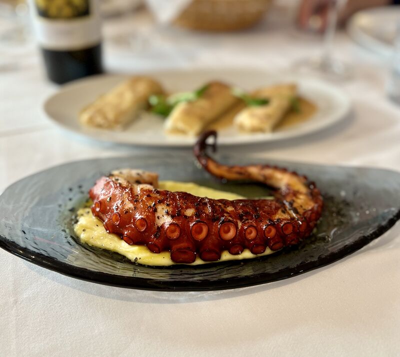 Pulpo a la brasa