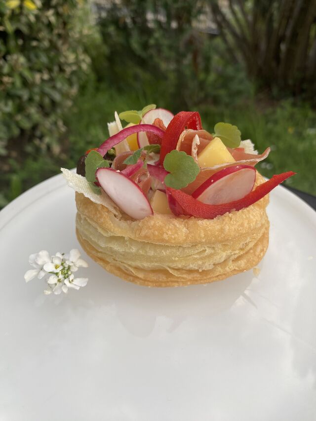 feuilleté légumes