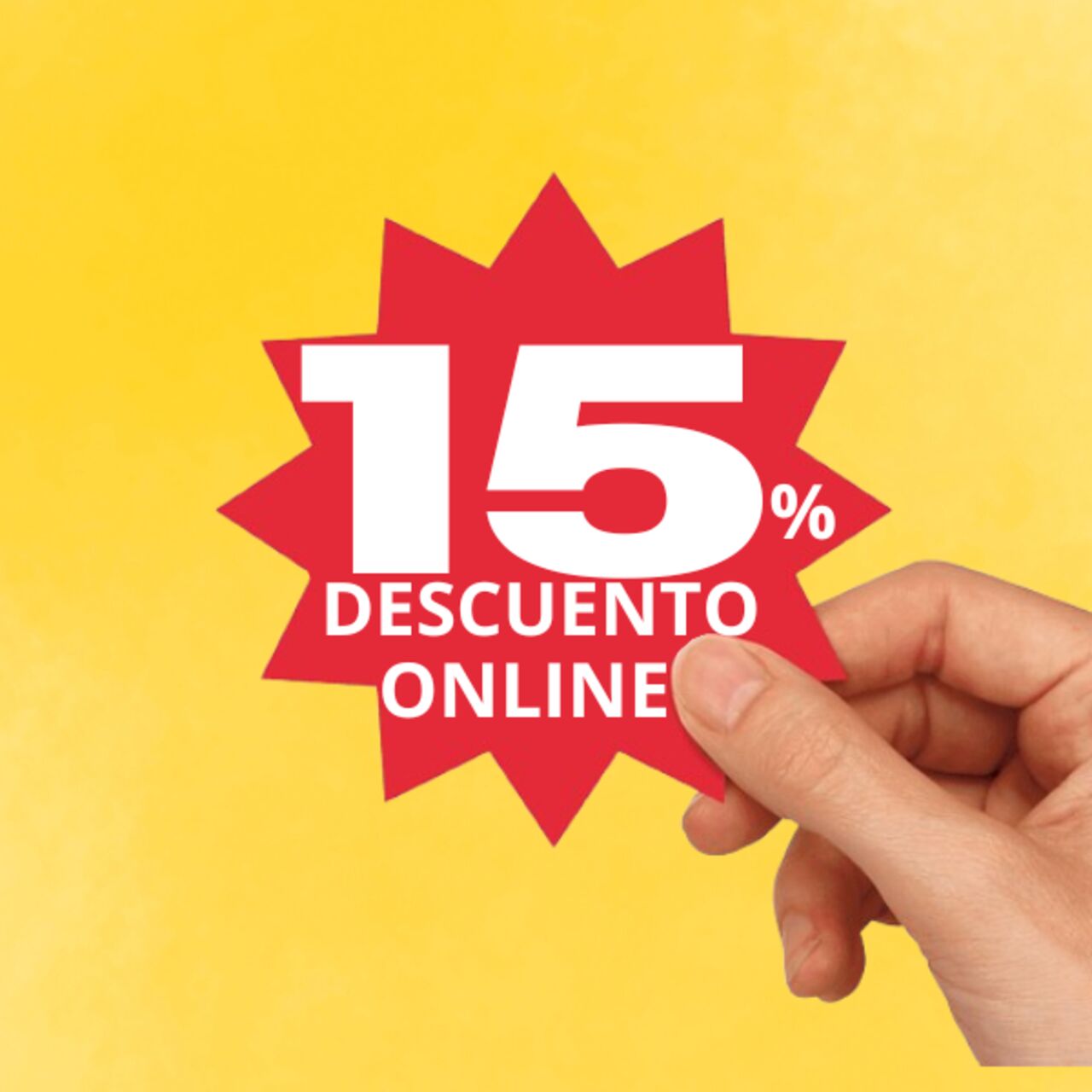 ¡Disfruta un 15% de descuento en tu primer pedido!