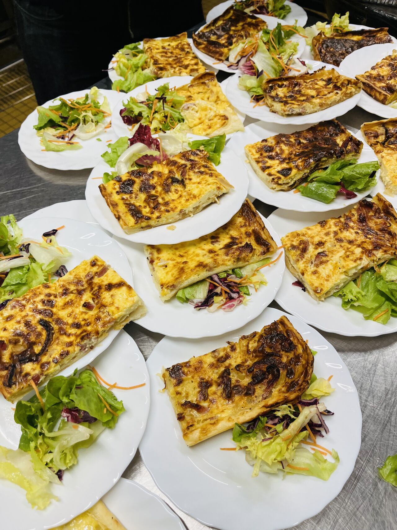 Flammekueche façon quiche 