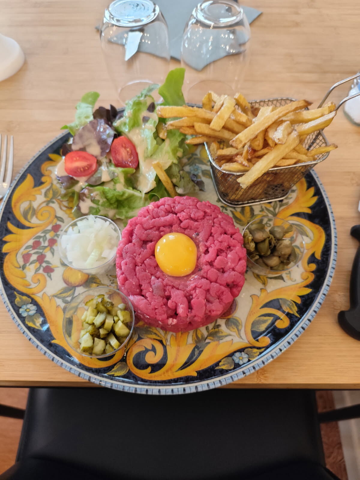Tartare de bœuf 