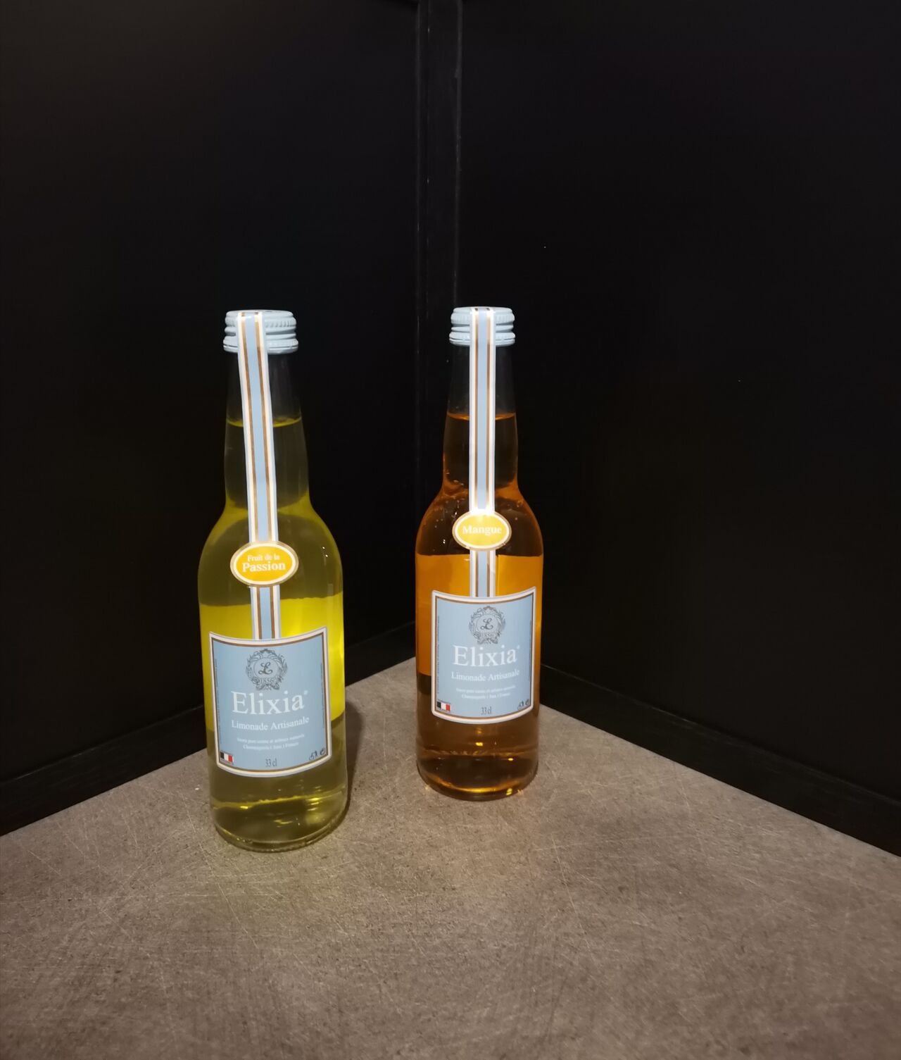 Elixia 33cl parfums mangue ou fruits de la passion=2.40€ 