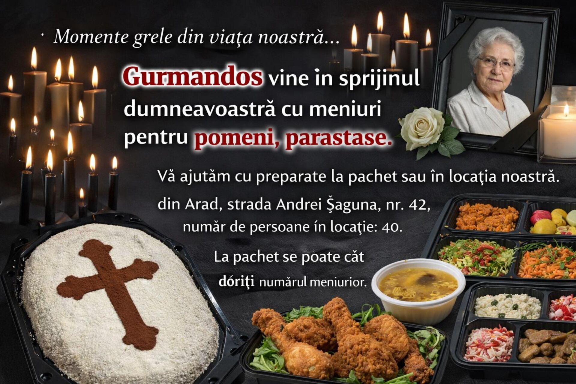 La pachet sau in locatia din Arad