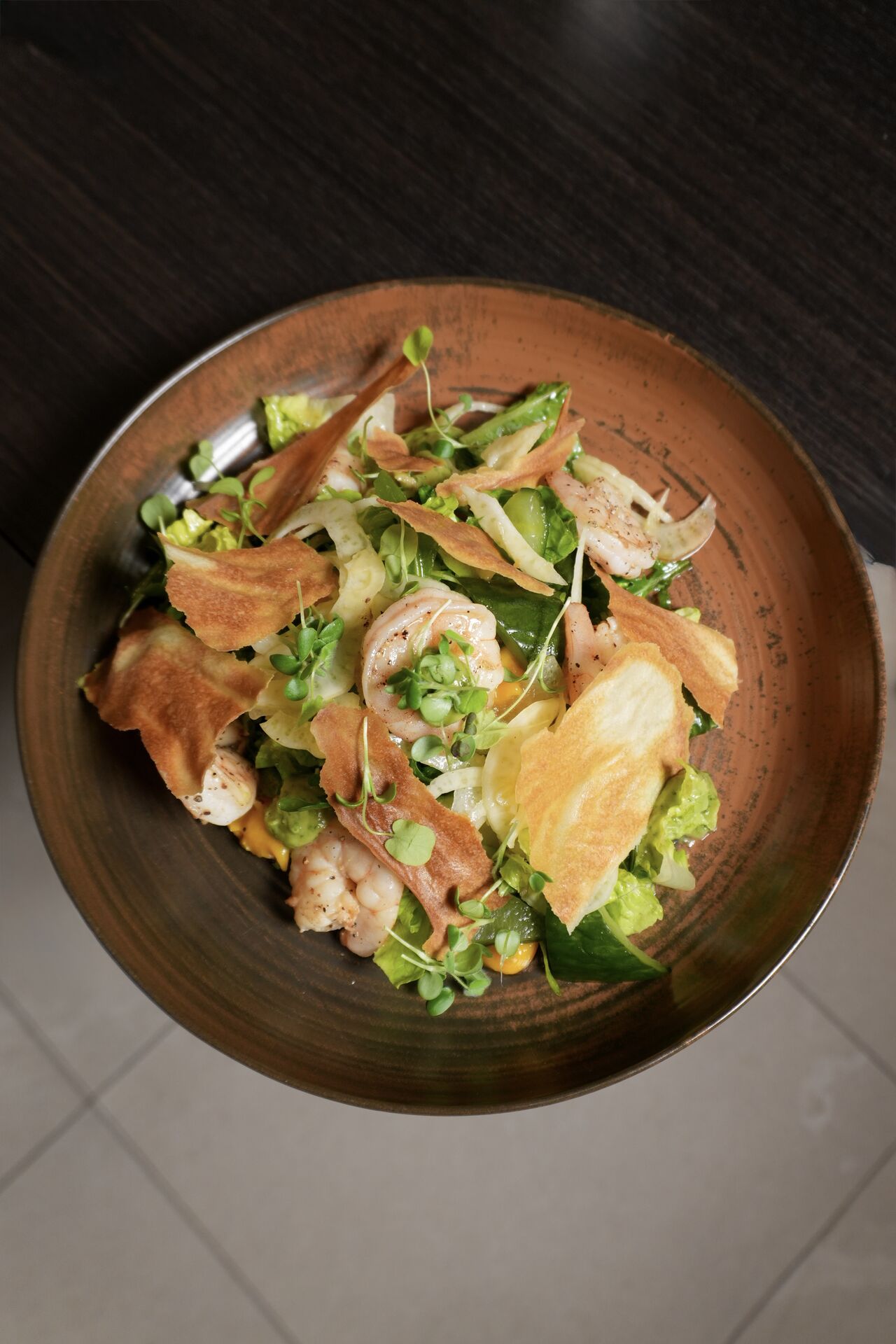 Sałatka z krewetkami