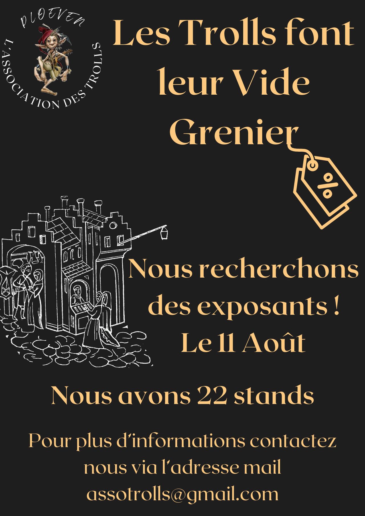 Vide grenier des Trolls