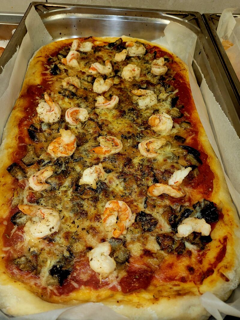 Gambas,aubergine 30€