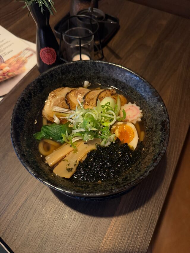 Hauptgericht- Shoyu Ramen Soup