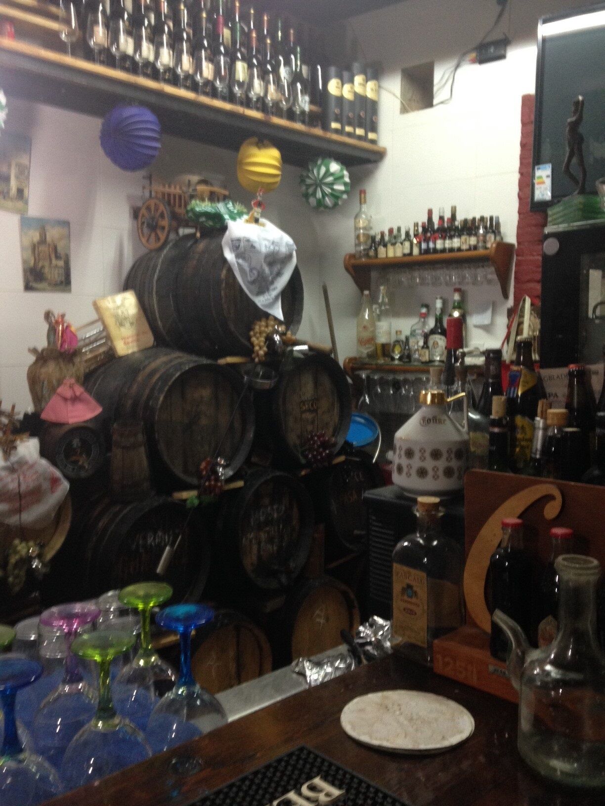 Soleras en Barricas de Roble Americano