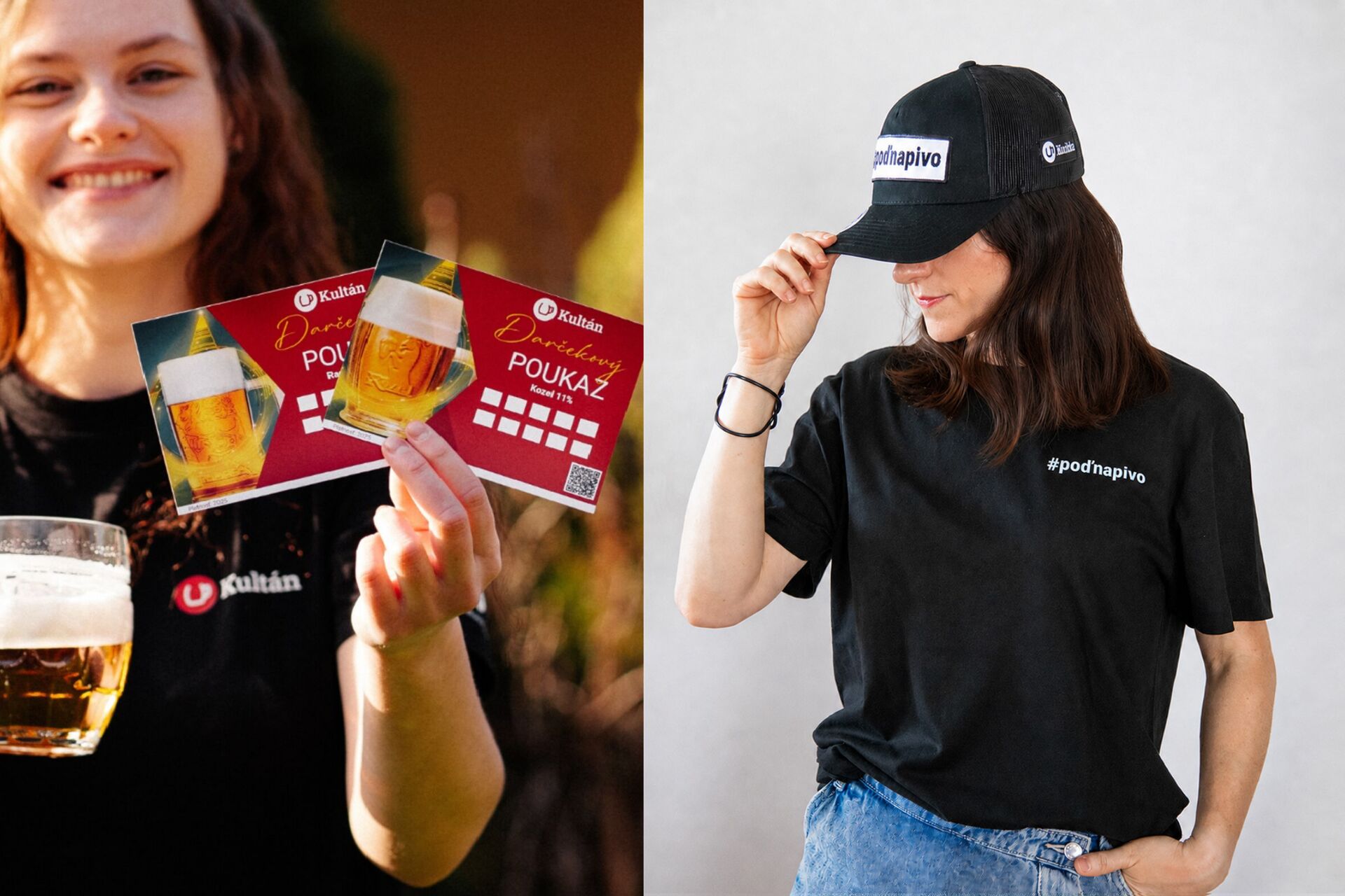 Darčekové poukážky a náš merch