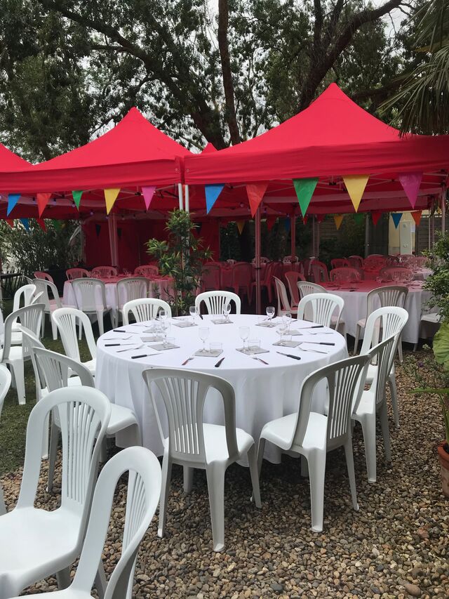 Réception en bord de Garonne
