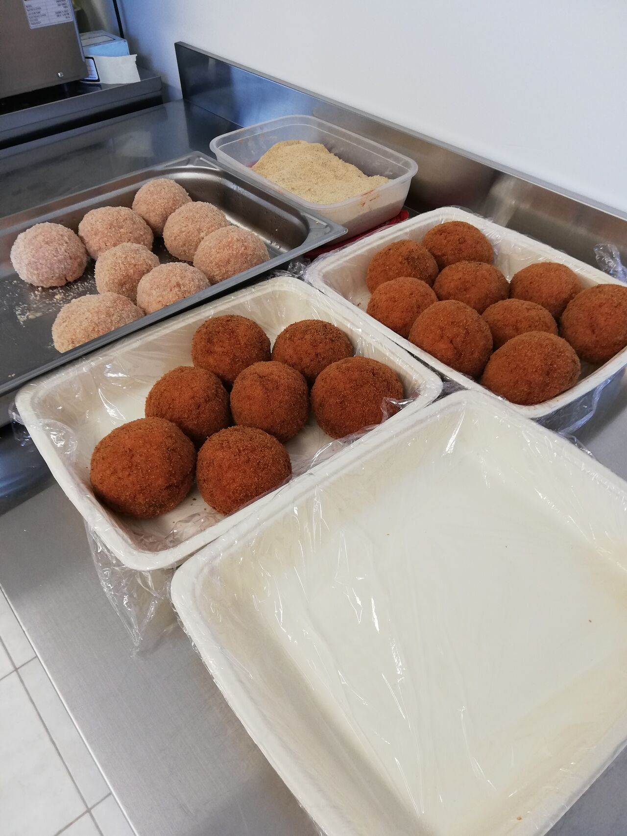 Les arancini, spécialité sicilienne. Recette de ma grand-mère Nunzia