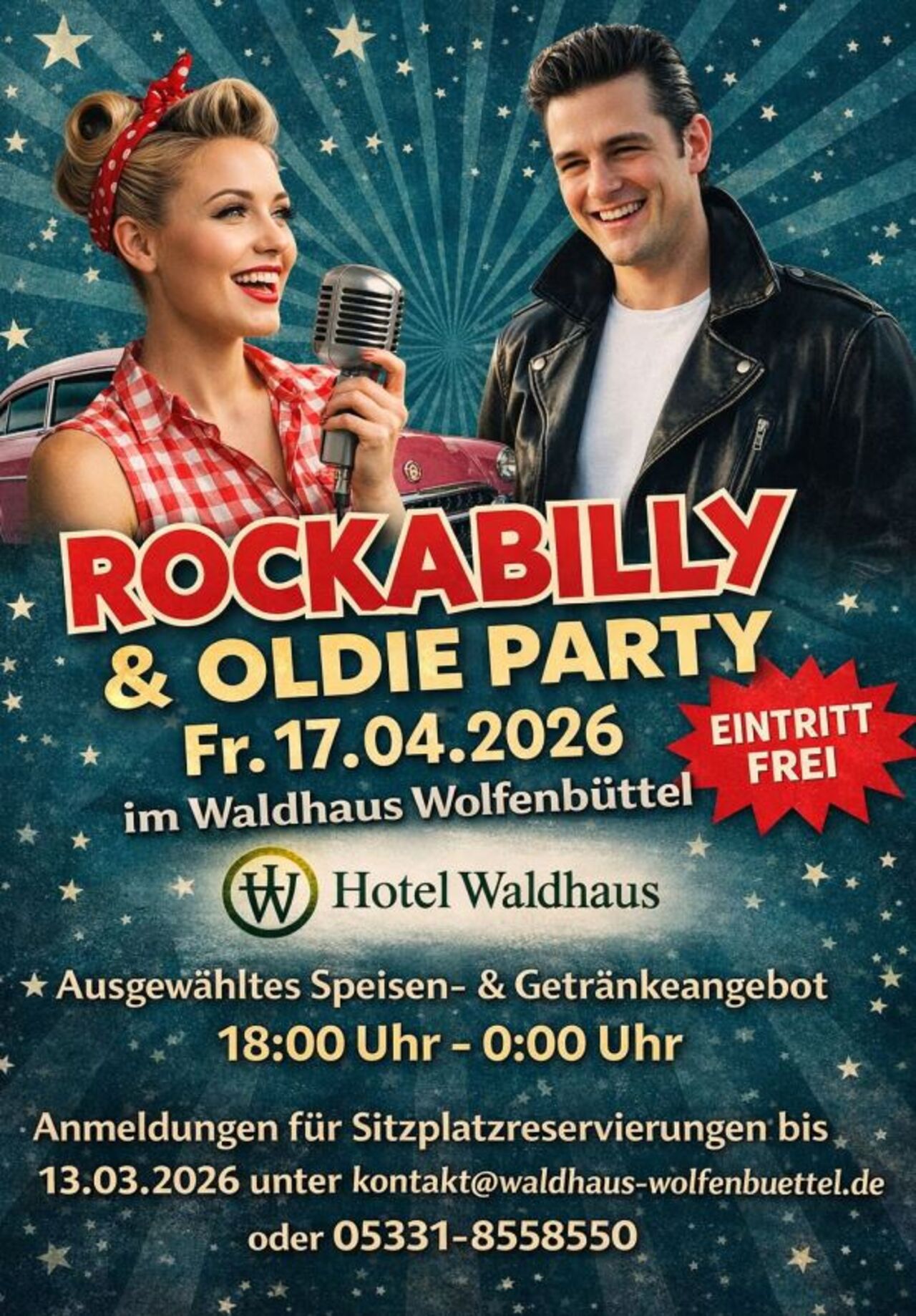 Rockabilly- und Oldieparty