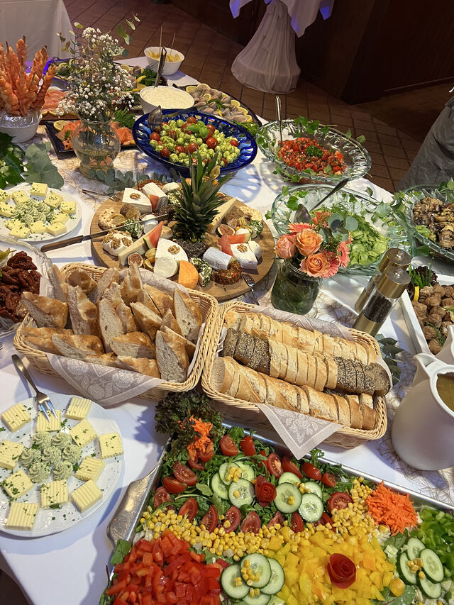 Kalt- Warmes Buffet zur Hochzeit 