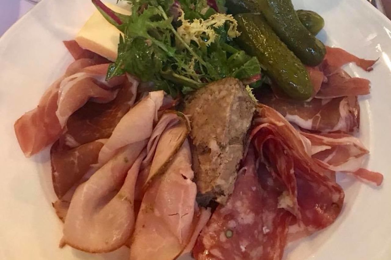 Notre assiette de charcuterie