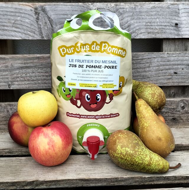 Jus Pommes Poire - Fruitier du Mesnil