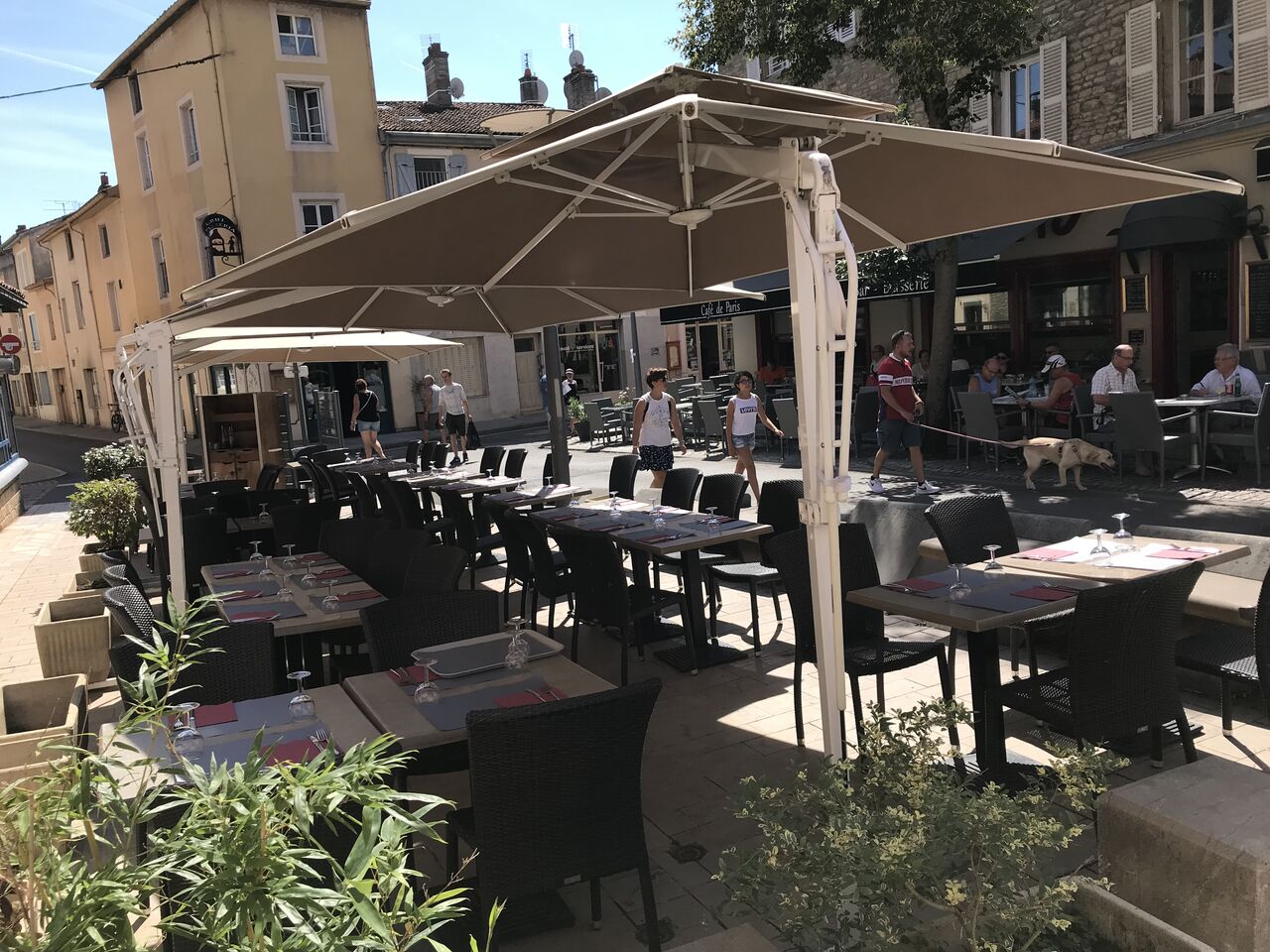 terrasse du loup garou