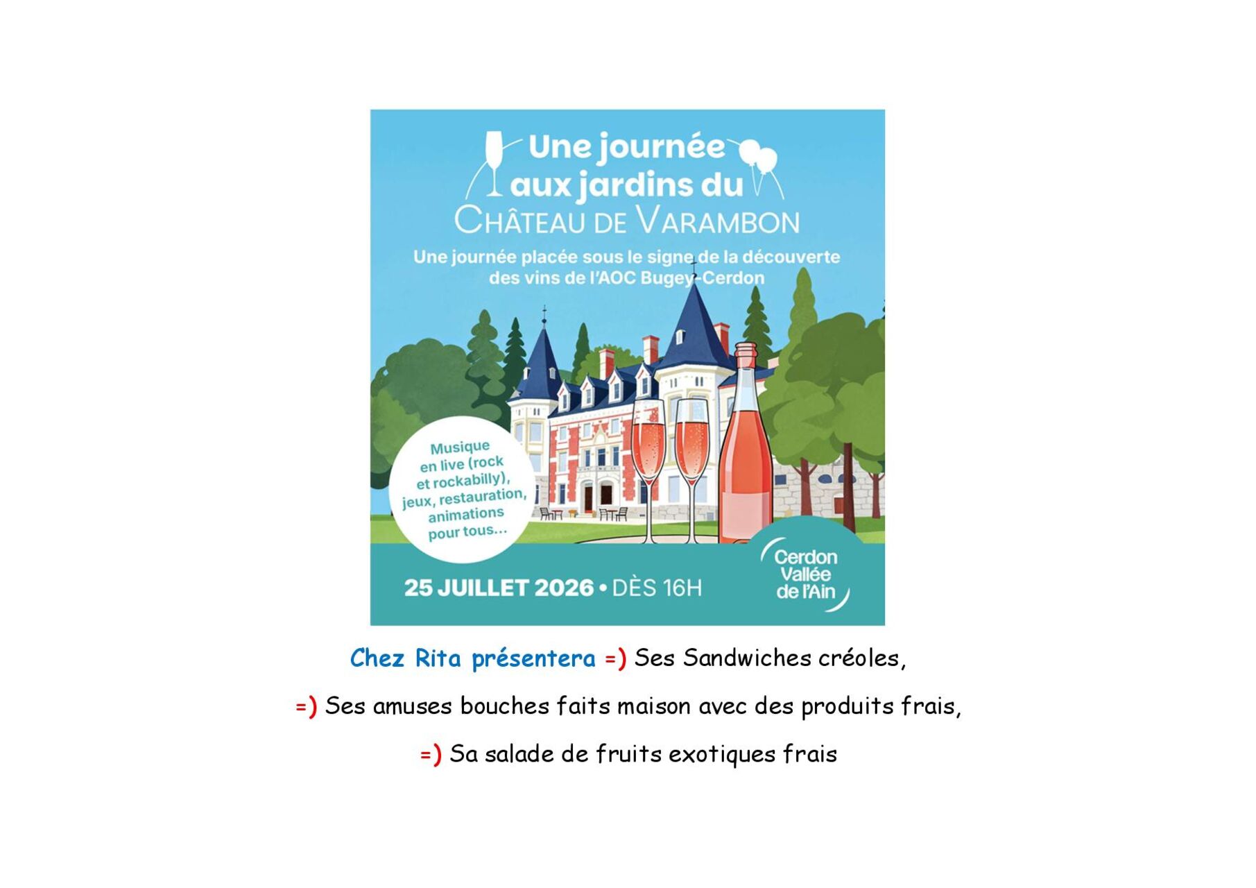 Château de Varambon 25 Juillet 26