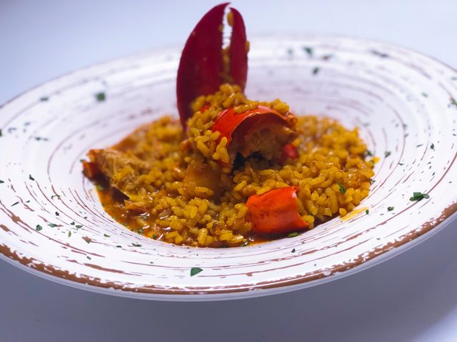 Nuestro arroz con bogavante‼️