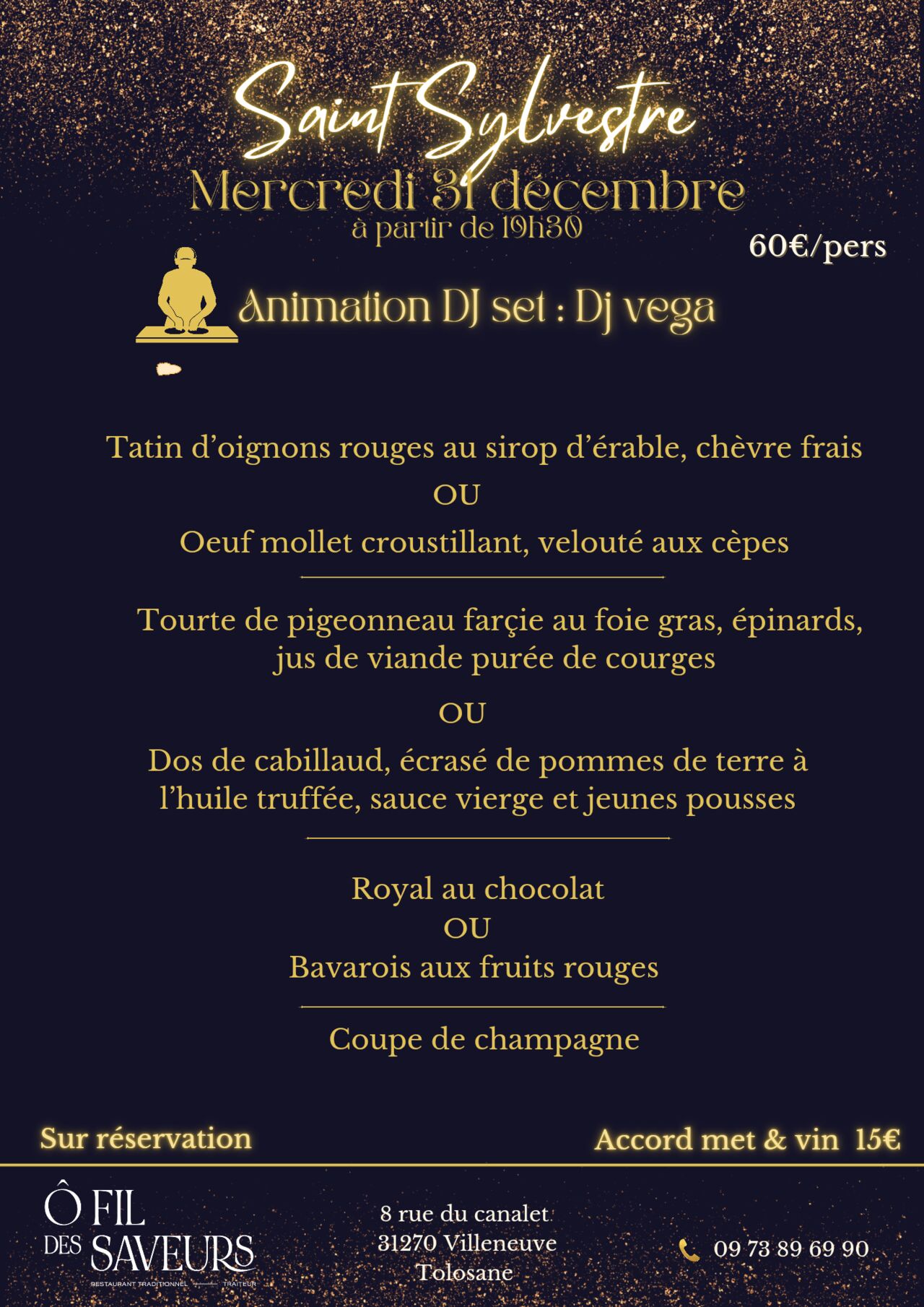 Soirée Saint Sylvestre