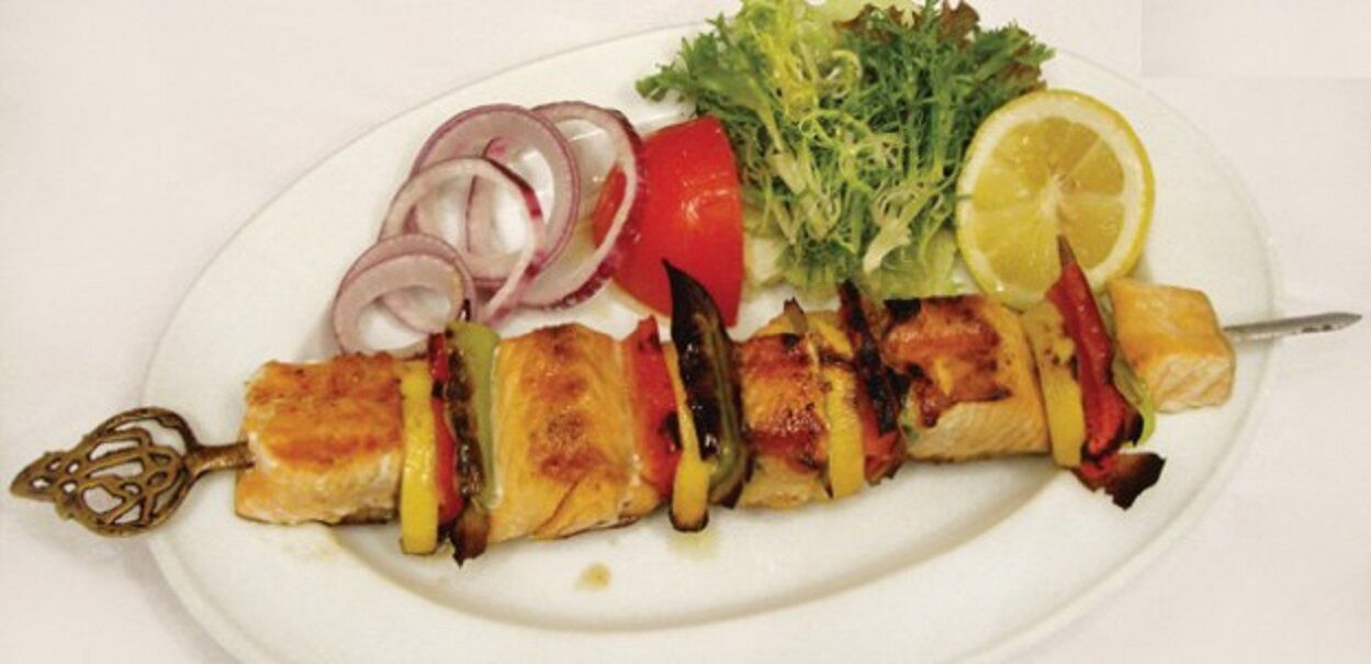 Balık Şiş - Fish Shish Kebap