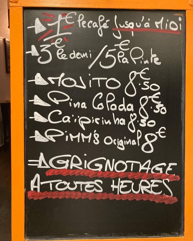 Grignotage à toute heure
