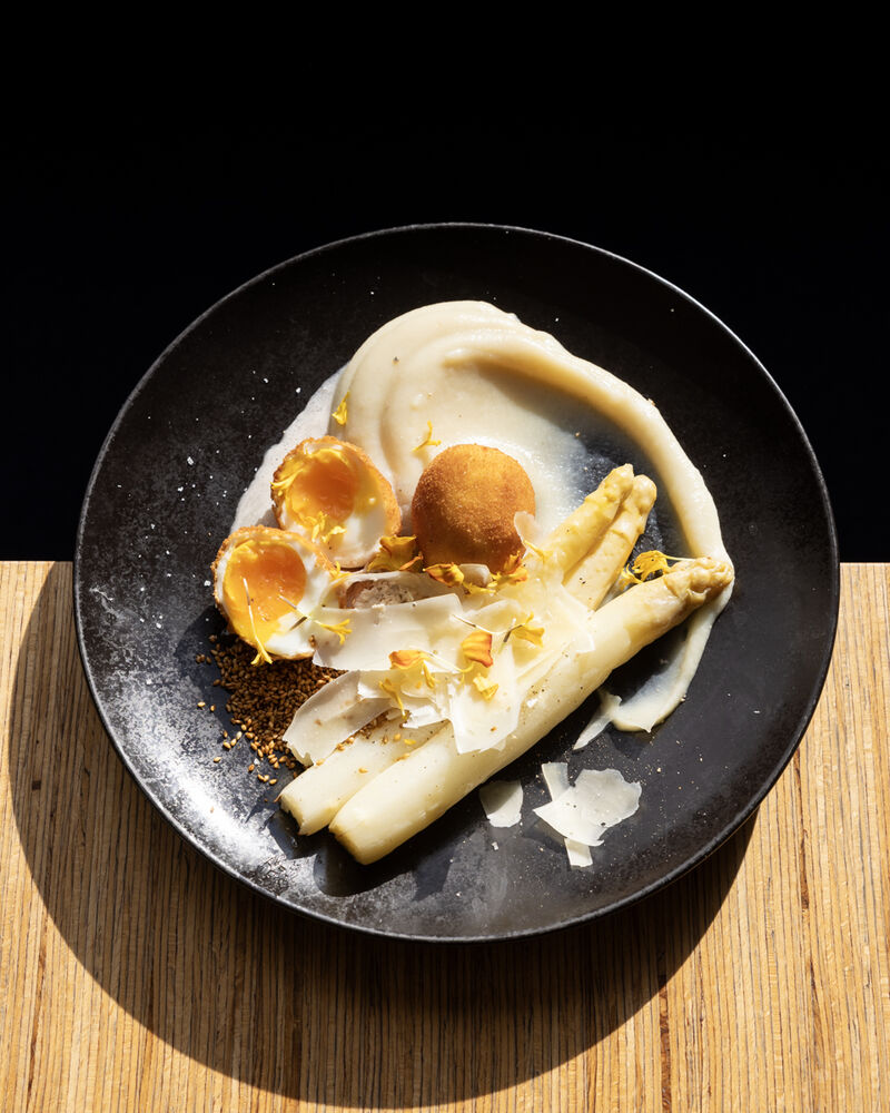 Assiette végétarienne printanière (possibilité vegan)