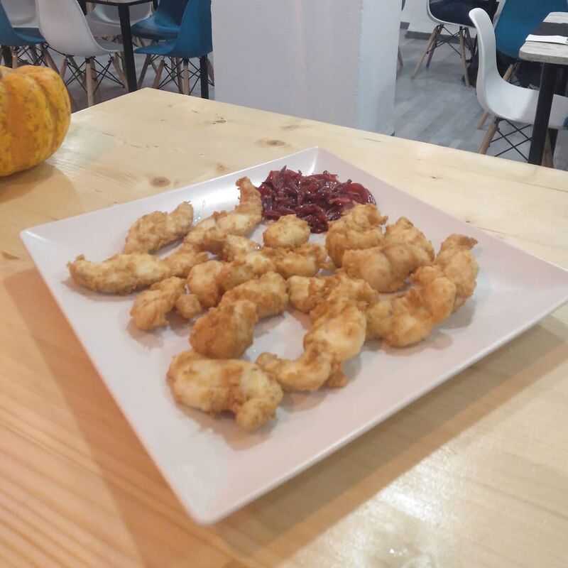 Plato Cazón en Adobo