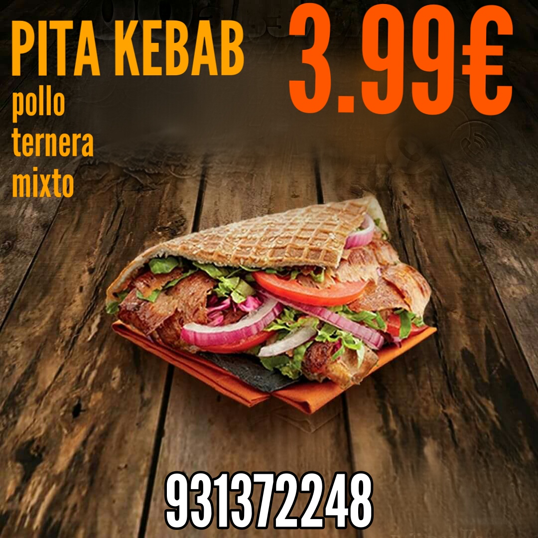 Pita Kebab - Restaurant Cornellà de Llobregat | Indian, Oriental & Turkish cuisine near me ...
