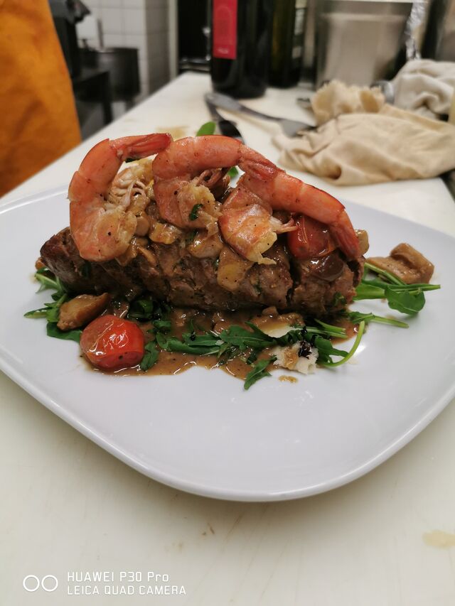 Rumpsteak Surf und Turf 