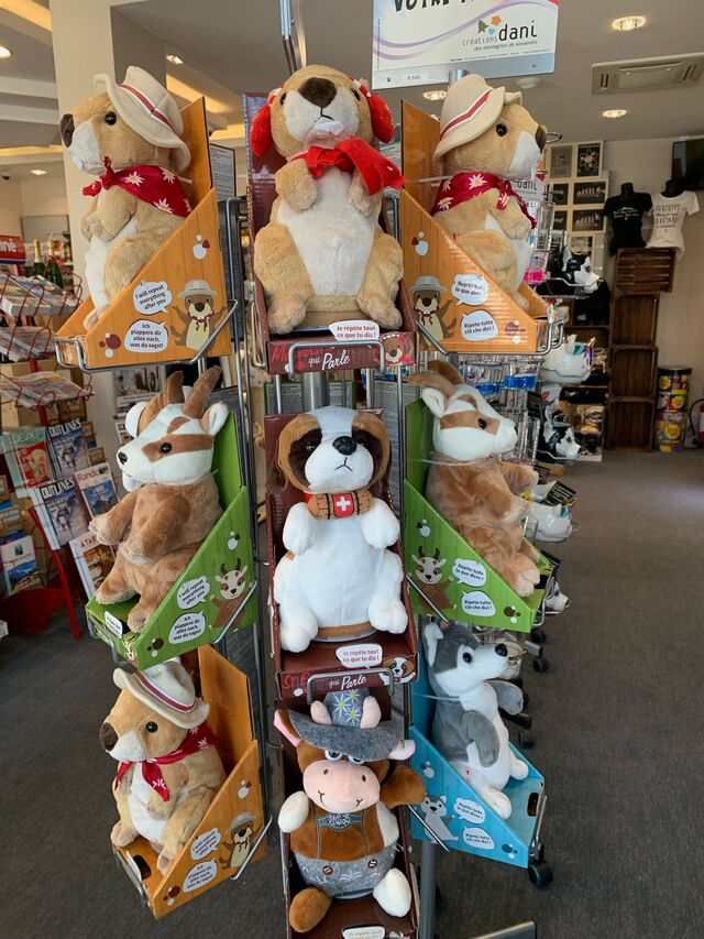 Peluche qui répète ce que tu dit 😛
Plush that repeats what you say 😛