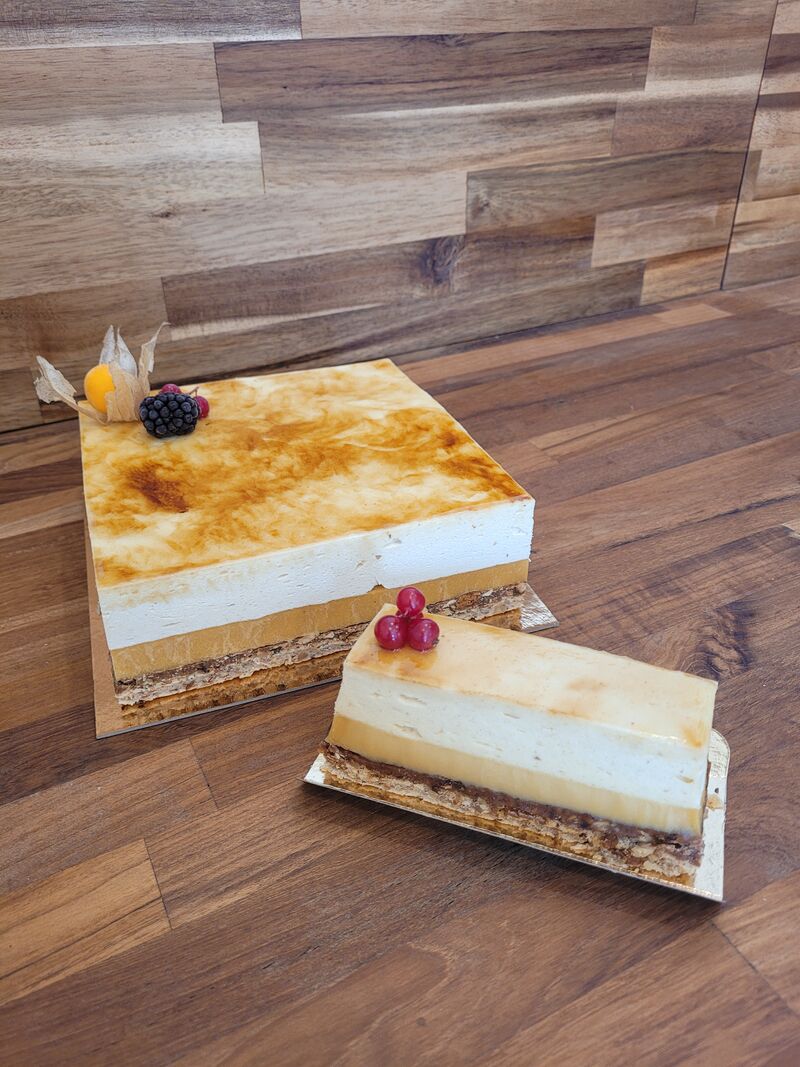 ENTREMET POIRE CARAMEL